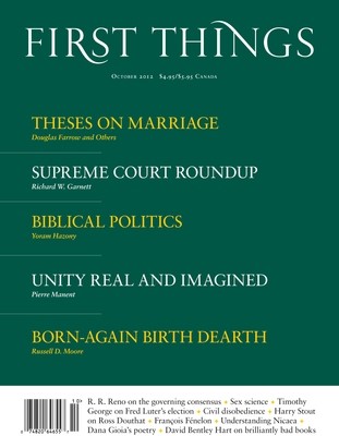 First Things Oct 2012