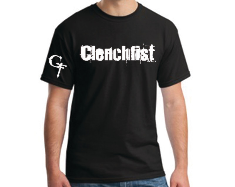 Clenchfist Black T Shirt (UniSex)