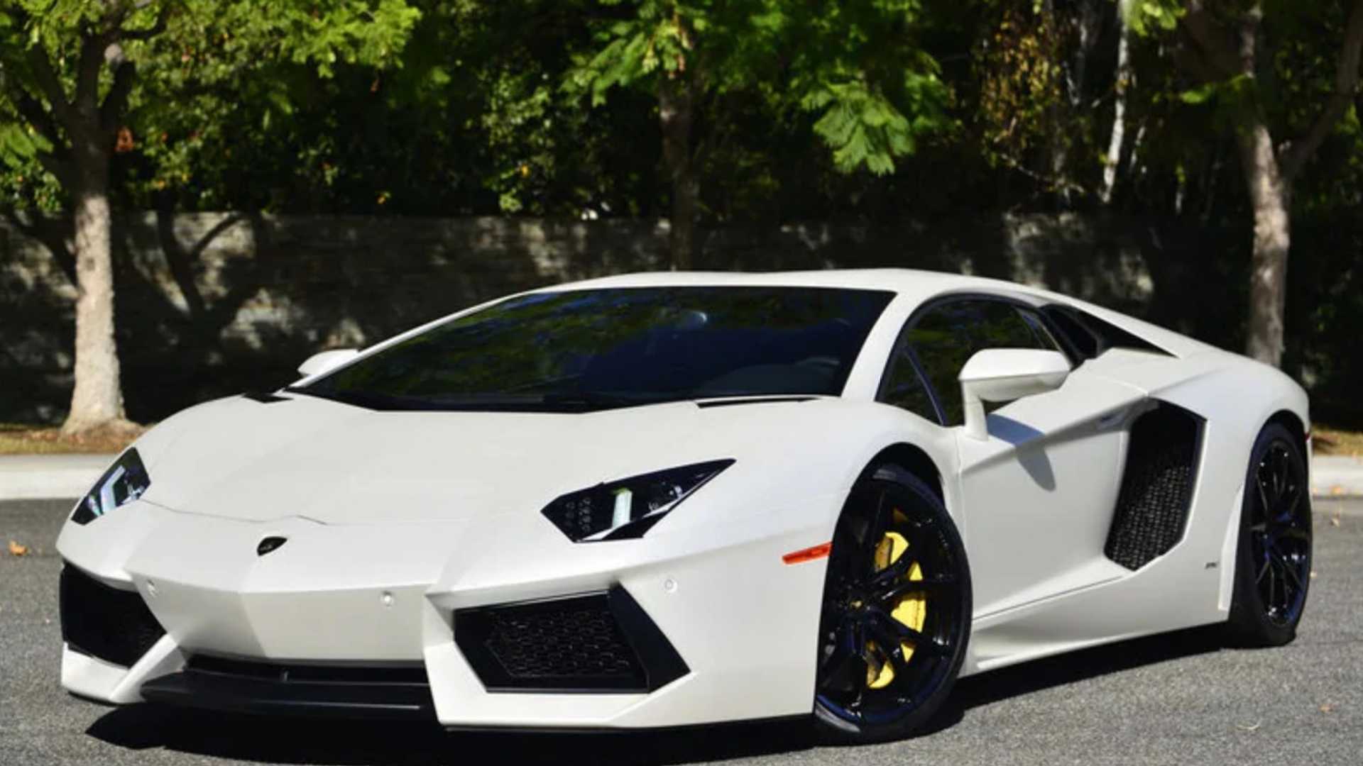 Lamborghini white