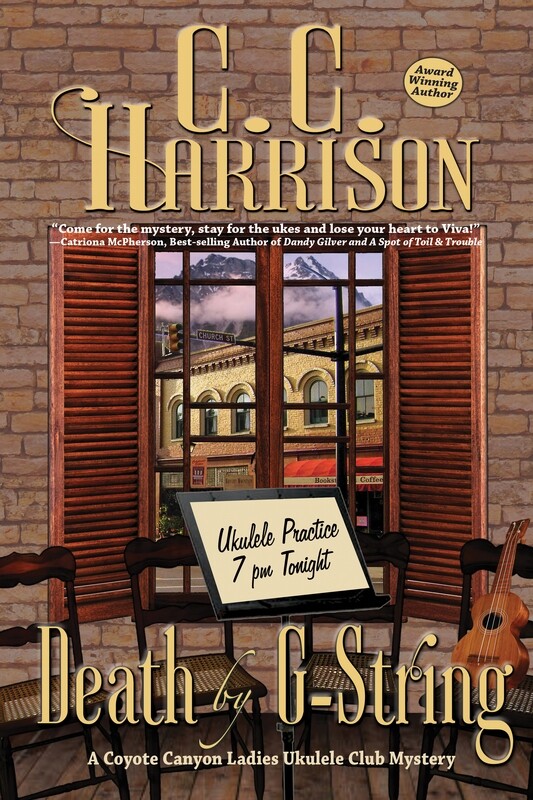 Death by G-String: A Coyote Canyon Ladies Ukulele Club Mystery by C.C. Harrison Death by G-String: A Coyote Canyon Ladies Ukulele Club Mystery by C.C. Harrison