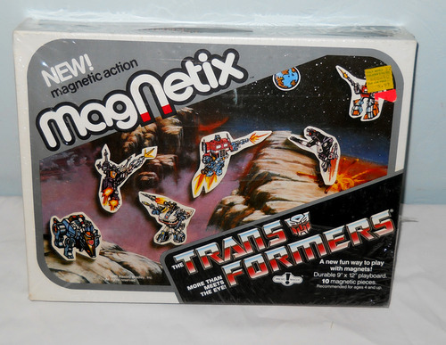 Vintage 1985 G1 Transformers Presto Magix Magnetix Set #5202