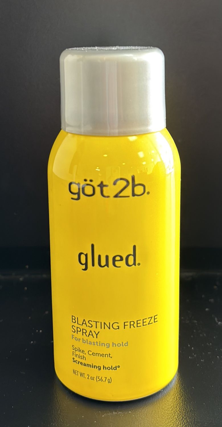 Got2b glued blasting freeze spray