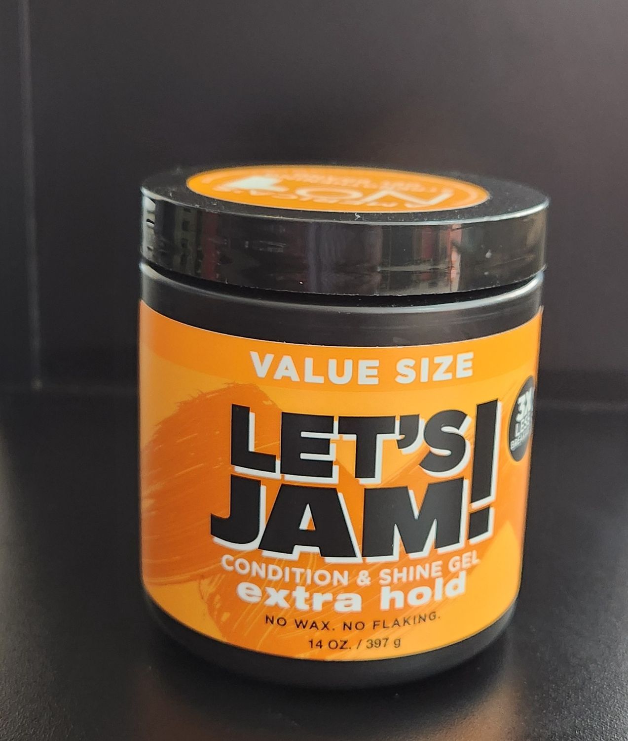 Let’s jam extra hold 14 oz