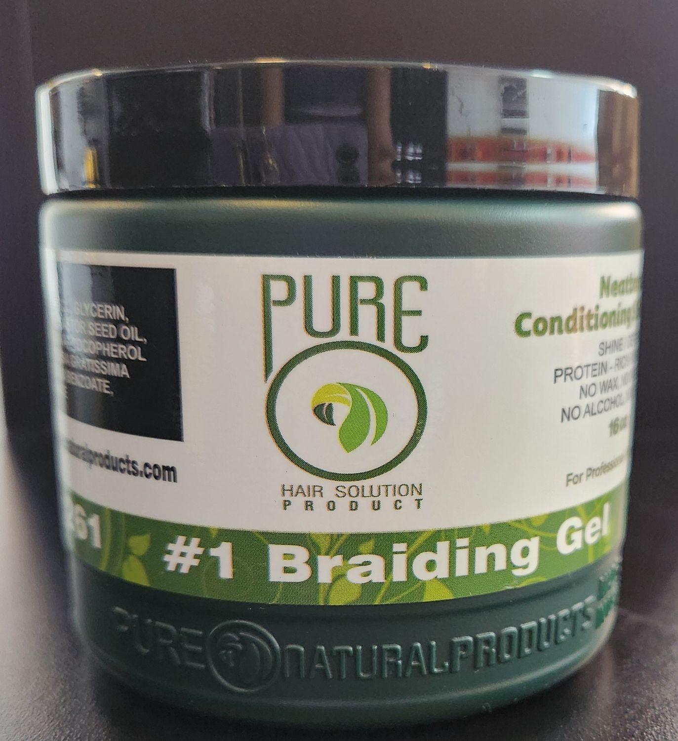 PUREO NEATBRAID SHINING GEL 16 oz