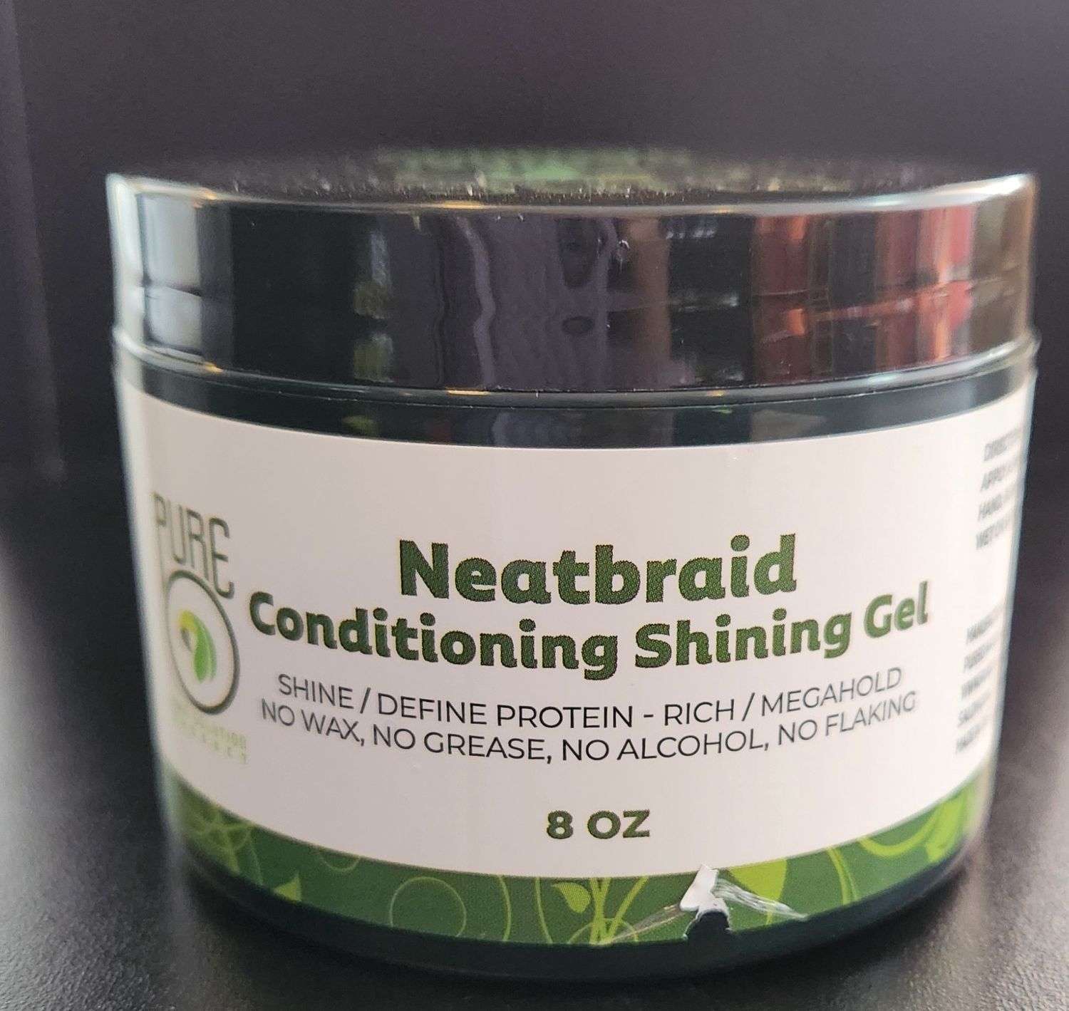 PUREO NEATBRAID SHINING GEL 8 oz