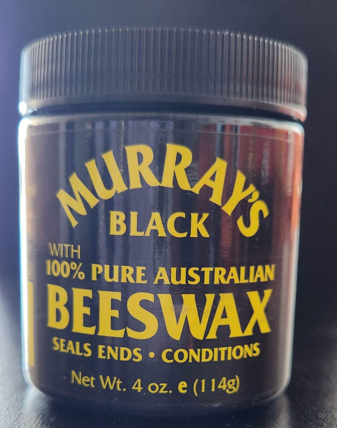 MURRAY’S BLACK BEESWAX 4 oz