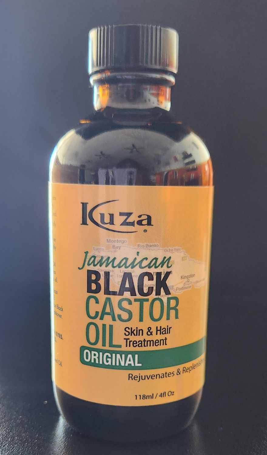 KUZA JAMAICAN BLACK CASTOR OIL 4 oz