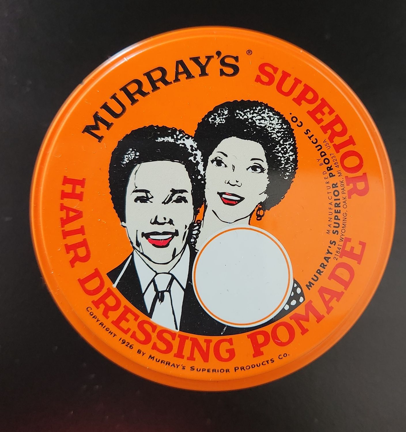 Murray’s superior hair dressing pomade 3 oz