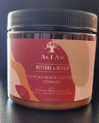 As I Am Restore and Repair JAM BLK CSTR OIL 16 oz