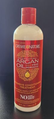 Crème of nature argan oil intensive conditioning treatment 12 oz