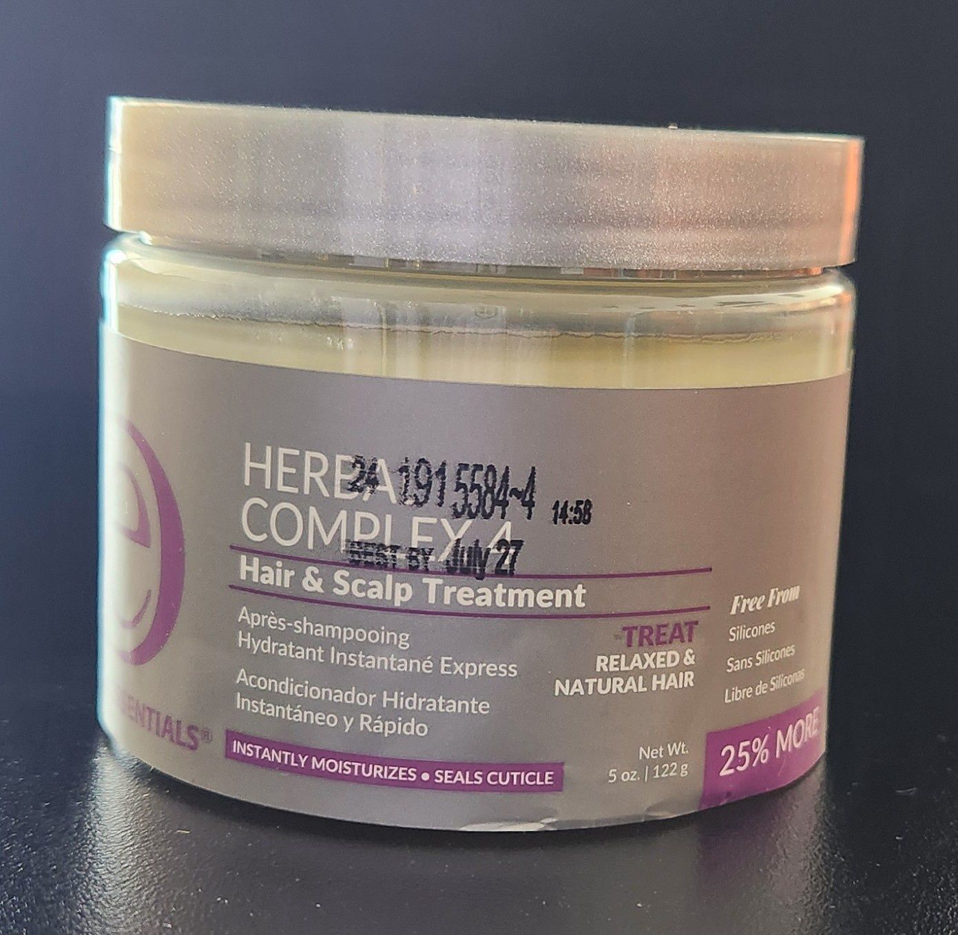 Design essentials herbal complex 4 hair and scalp treatment 5 oz