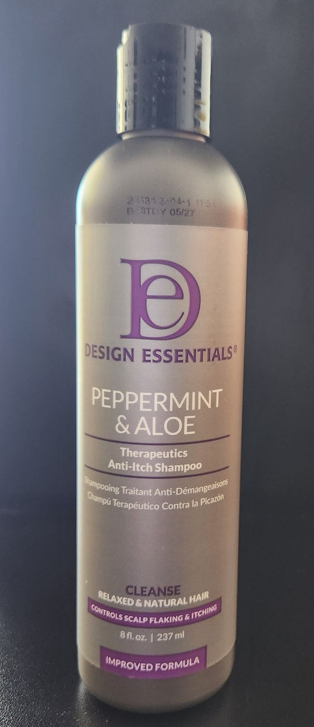 Design essentials peppermint and aloe anti ich shampoo 8 oz