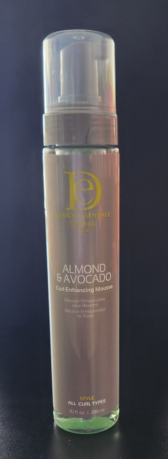 Design essentials almond and avocado curl enhancing mousse 10 oz