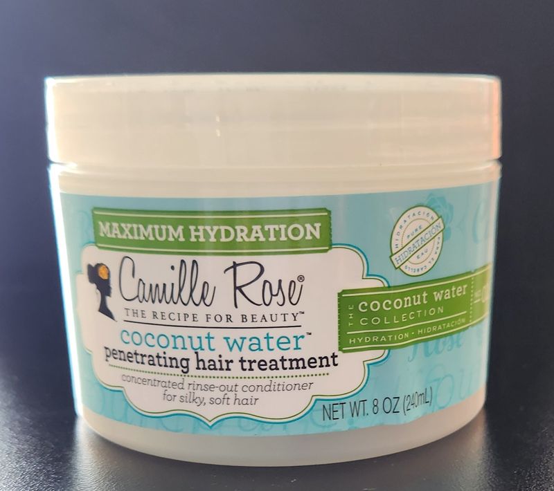 Camille rose coconut water penetrating hair treatment 8 oz