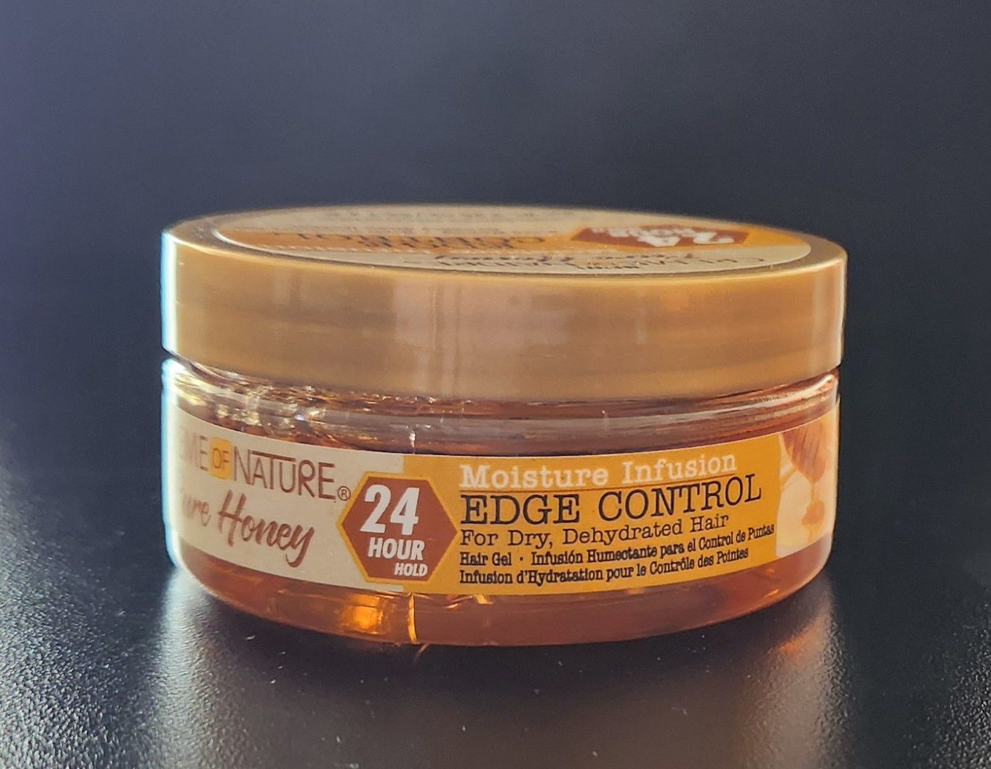 Crème of nature pure honey moisture infusion edge control