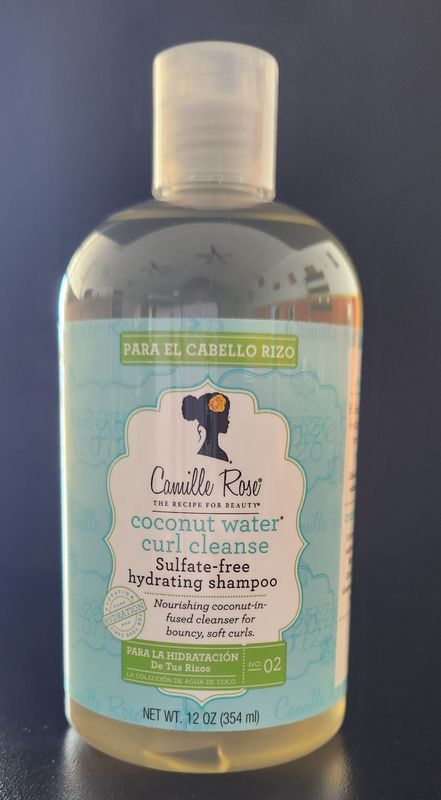 Camille rose coconut water curl cleanse shampoo 12 oz