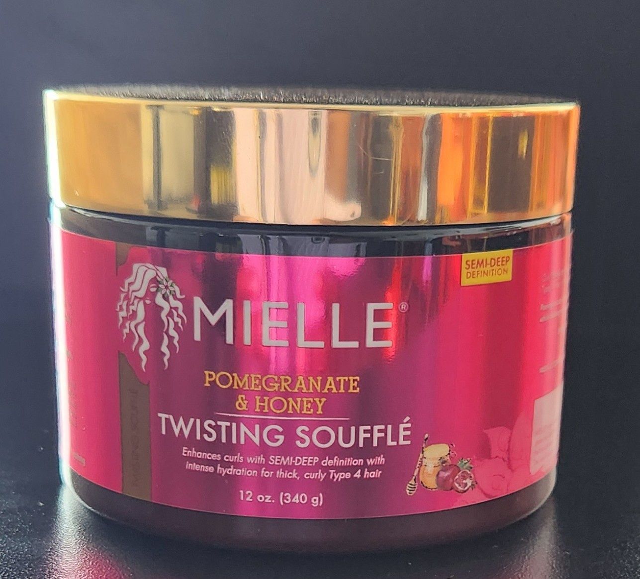 Mielle twisting soufflé pomegranate and honey 12 o