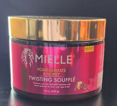 Mielle twisting soufflé pomegranate and honey 12 o