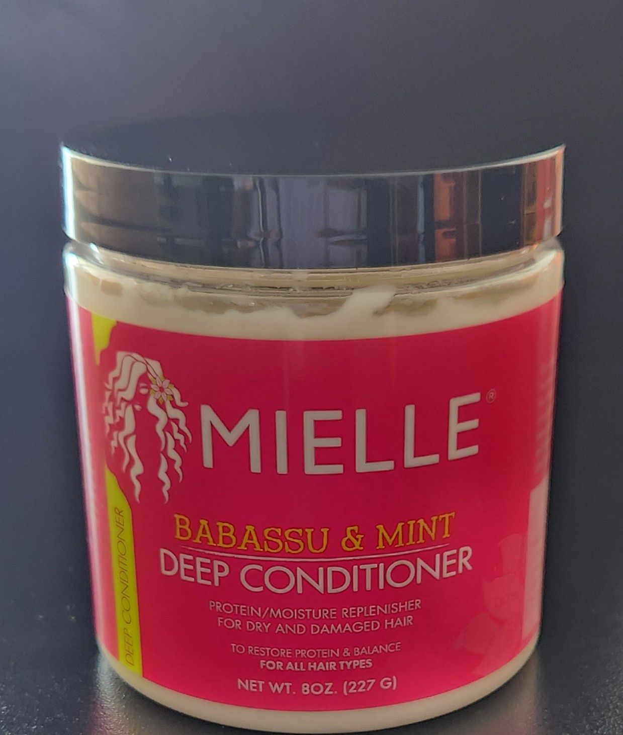 Mielle babassu and mint deep conditioner 8 oz