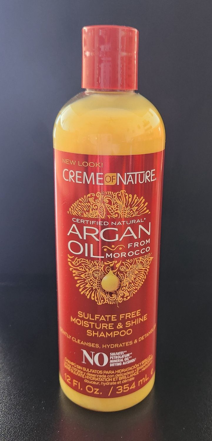 Crème of nature argan oil shampoo 12 oz