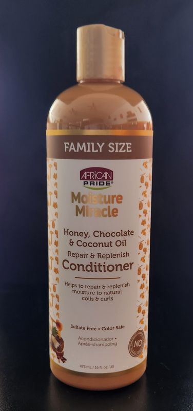 African Pride Moisture Miracles  CONDITIONER 16 oz