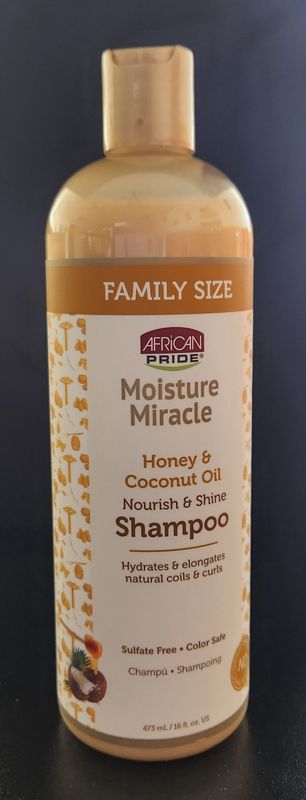 African Pride Moisture Miracles  SHAMPOO 16 oz