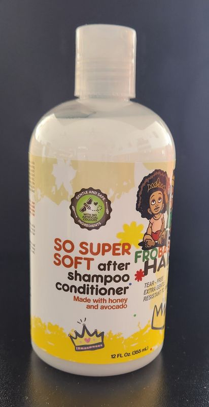 Frobabies hair so super soft after shampoo conditioner 12 oz