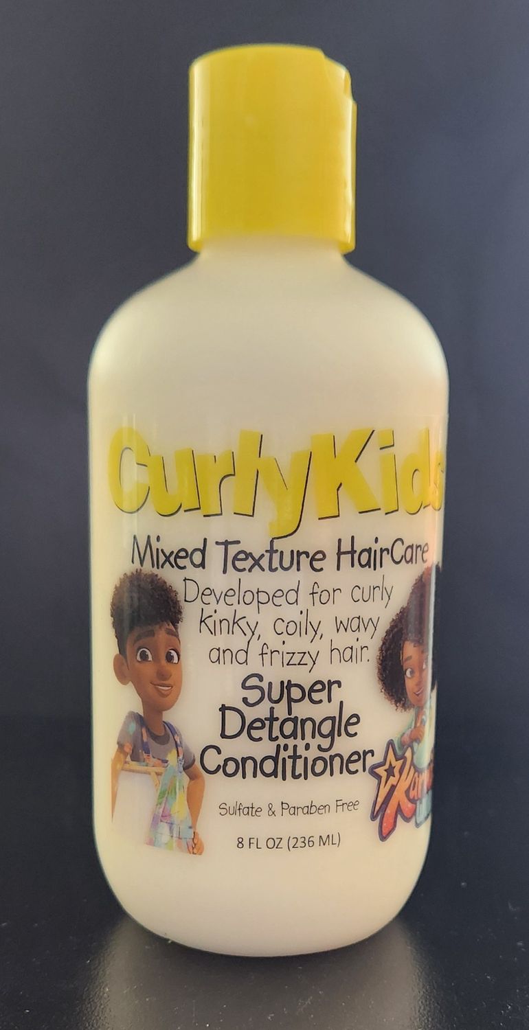Curly kids super detangle conditioner 8 oz