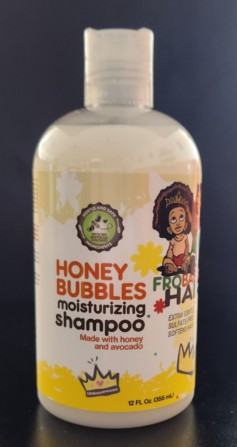 FROBABIES HAIR HONEY BUBBLES MOISTURIZING SHAMPOO 12 oz