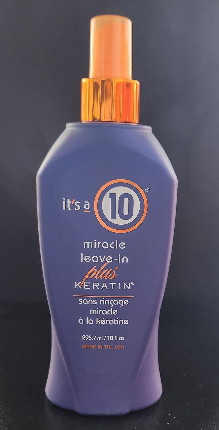 IT’S A 10 MIRACLE LEAVE IN PLUS KERATIN 10 oz