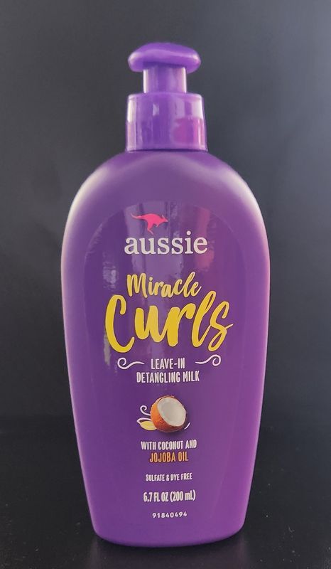 Aussie Miracle Curls Leave-In Detangling Milk 6.7 oz