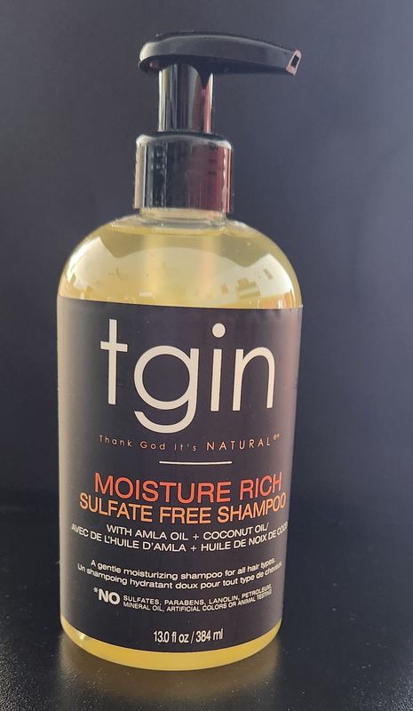 Tgin Moisture Rich Shampoo Amla Oil And Coconut Oil 13 oz