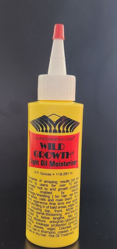 WILD GROWTH LIGHT OIL 4 oz