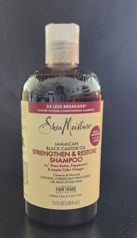 Shea moisture jamaican black castor oil strengthen and restore shampoo 13 oz