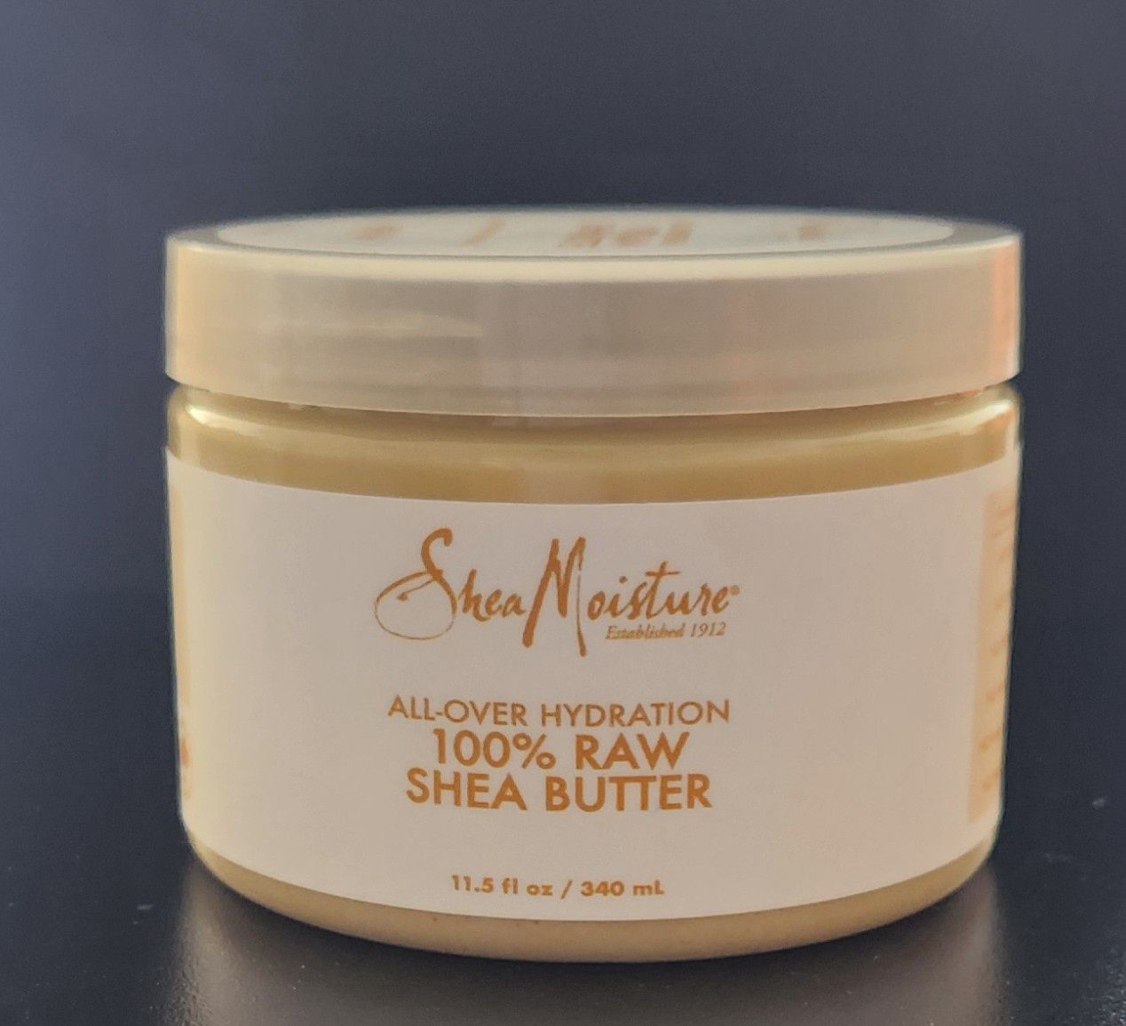 Shea moisture all over hydration 100% raw shea butter 11.5 oz