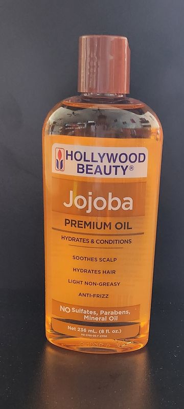 HOLLYWOOD BEAUTY JOJOBA PREMIUM OIL 8 oz