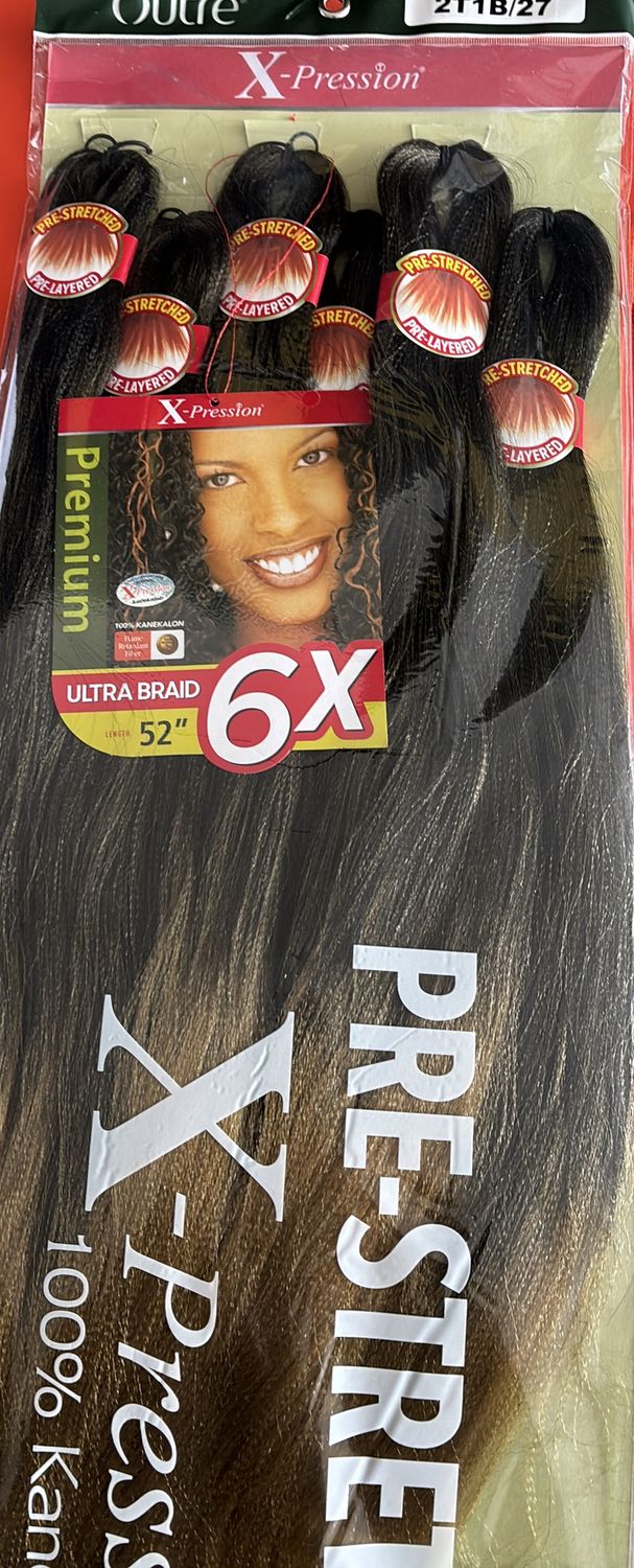 OUTRE 6X-52&#39; BLACK/HONEY BLONDE 2T1B/27
