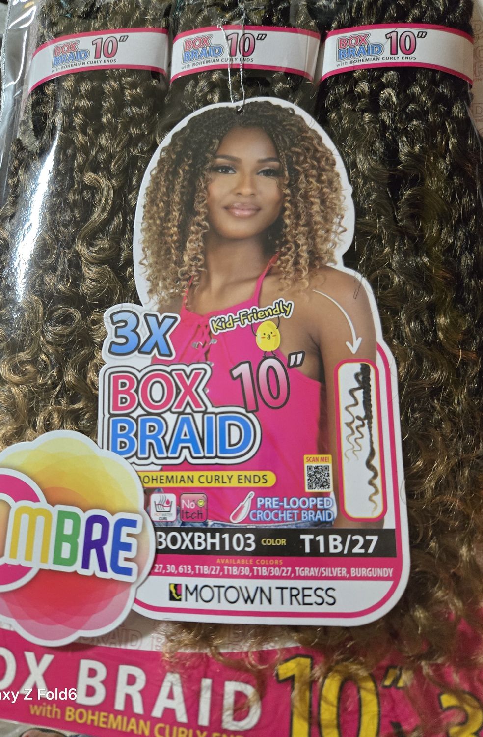 BOX BRAID T1B/27