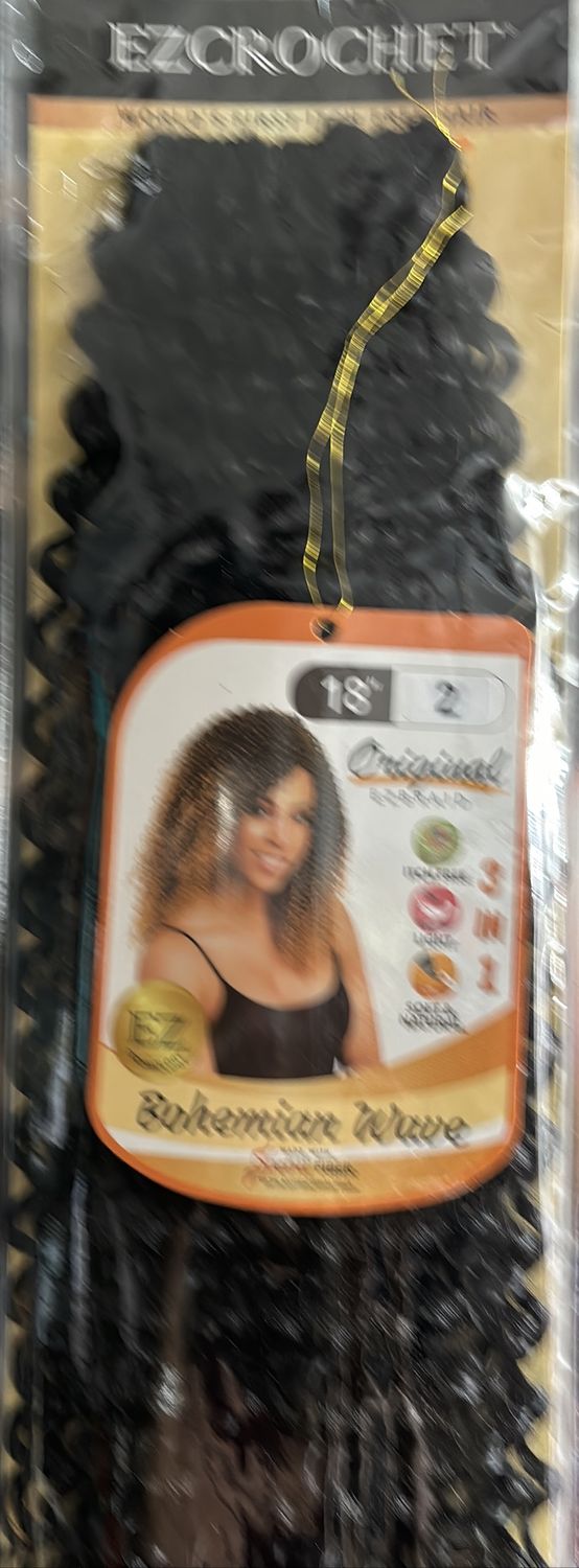 EZ  Crochet  Bohemian Wave 2 18"