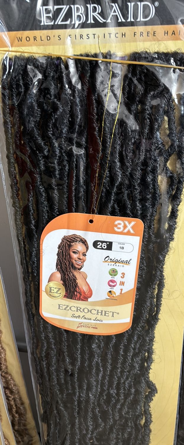 EZ Crochet 1B  3X 26"