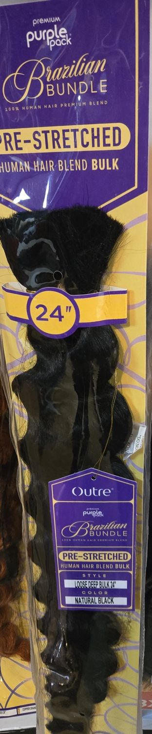 OUTRE purple pack Natural blk
