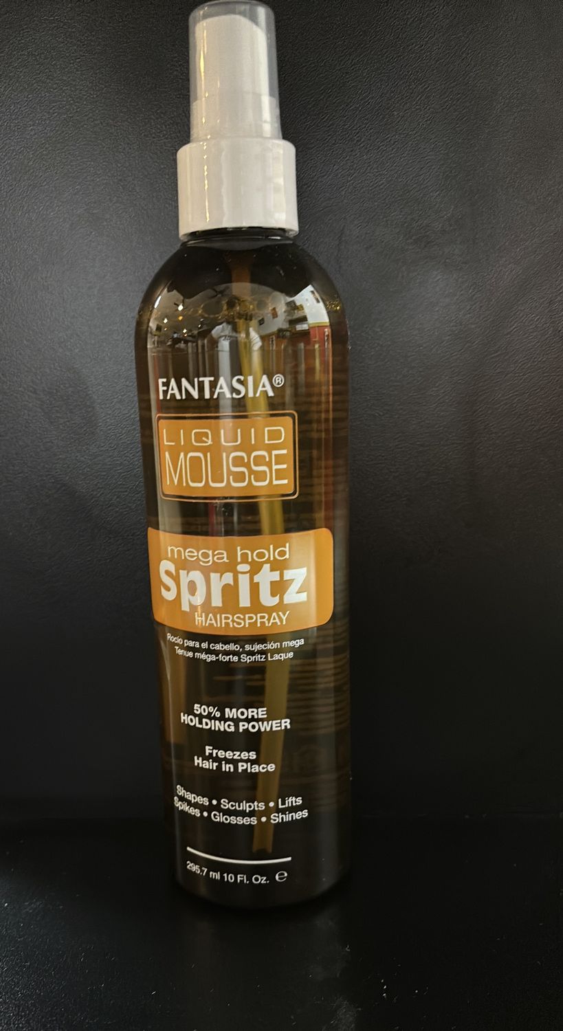 Fantasia liquid mousse mega hold spritz 10 oz