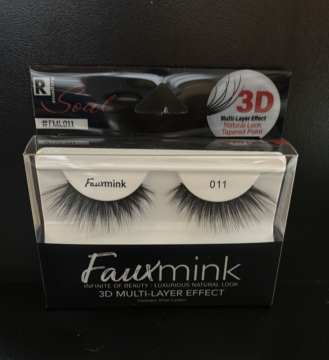 Faux mink 3D multi layer effect 011
