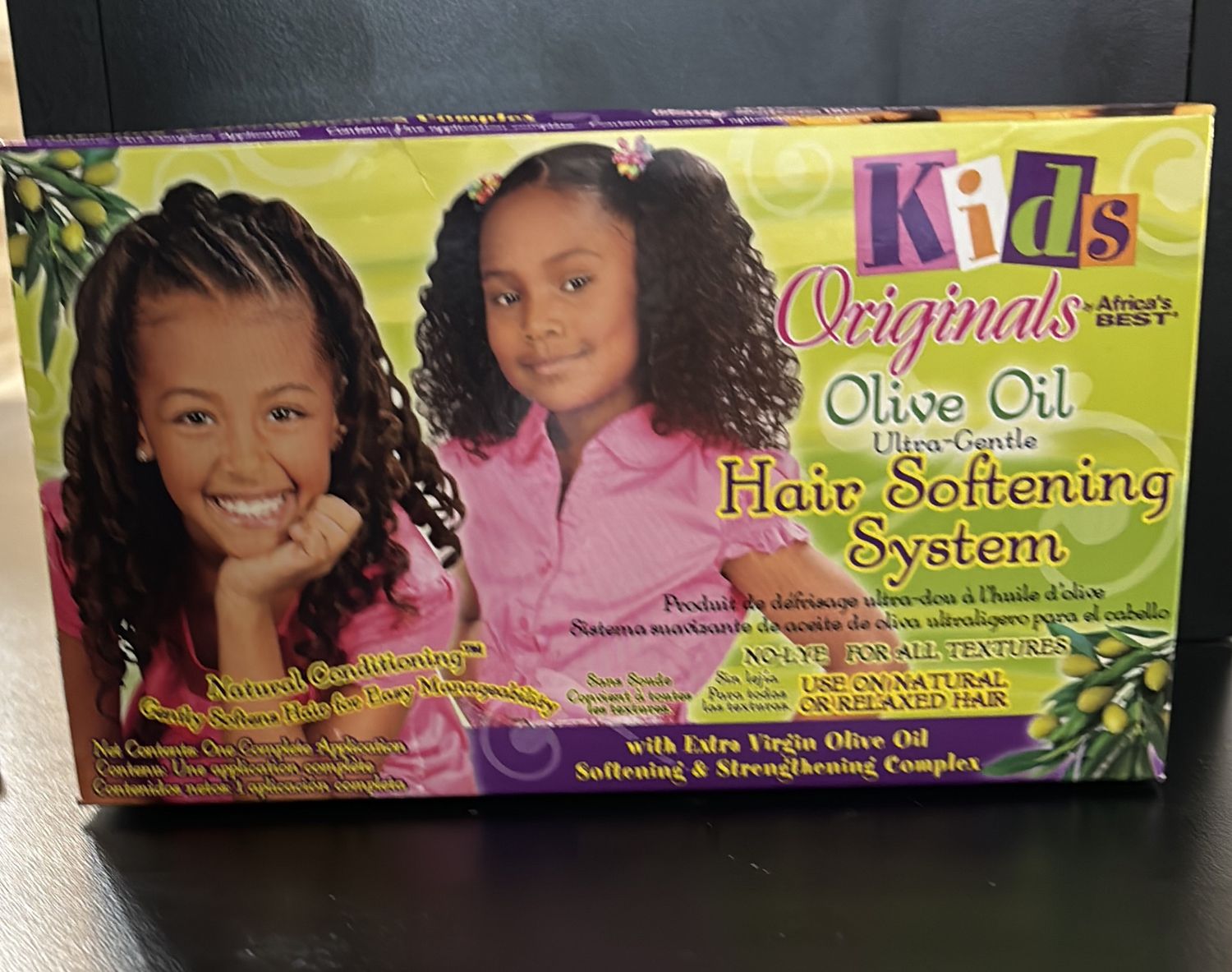 Africans Best Kids Originals Olive Oil Hair Softening System