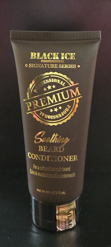 Black ice beard conditioner