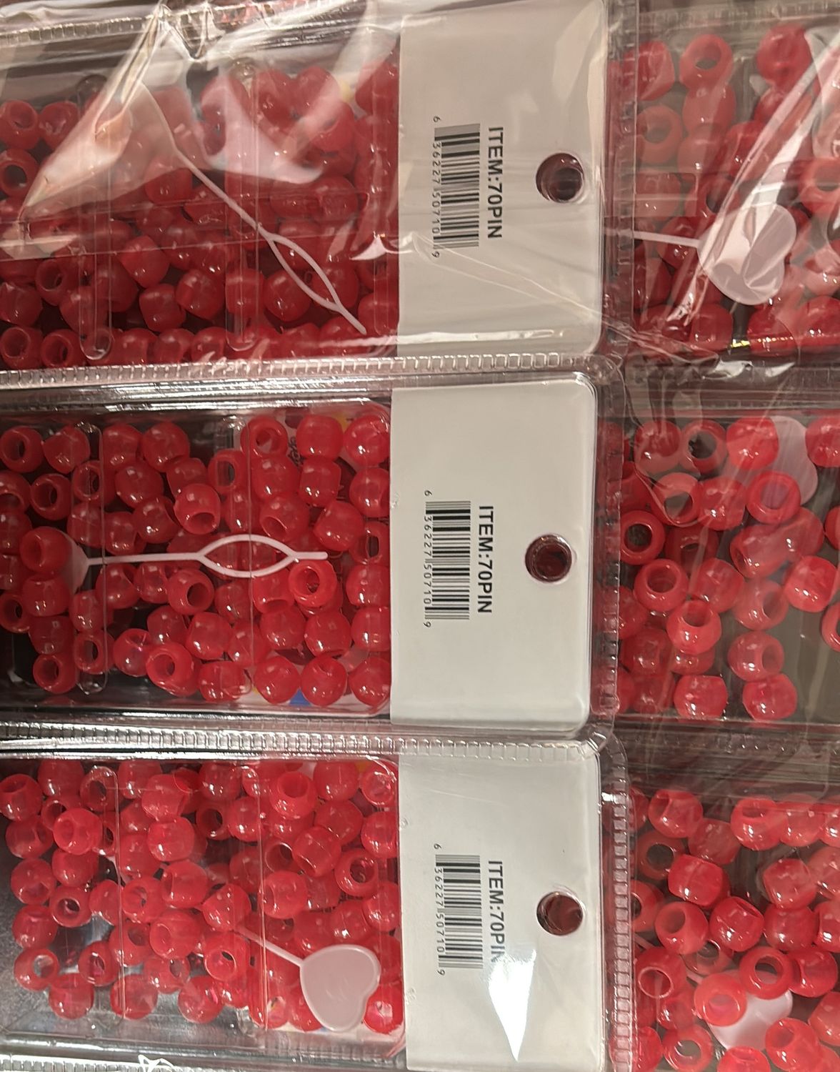 Hair Accessories Beads pink