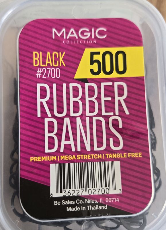 Magic 500 rubber bands blk