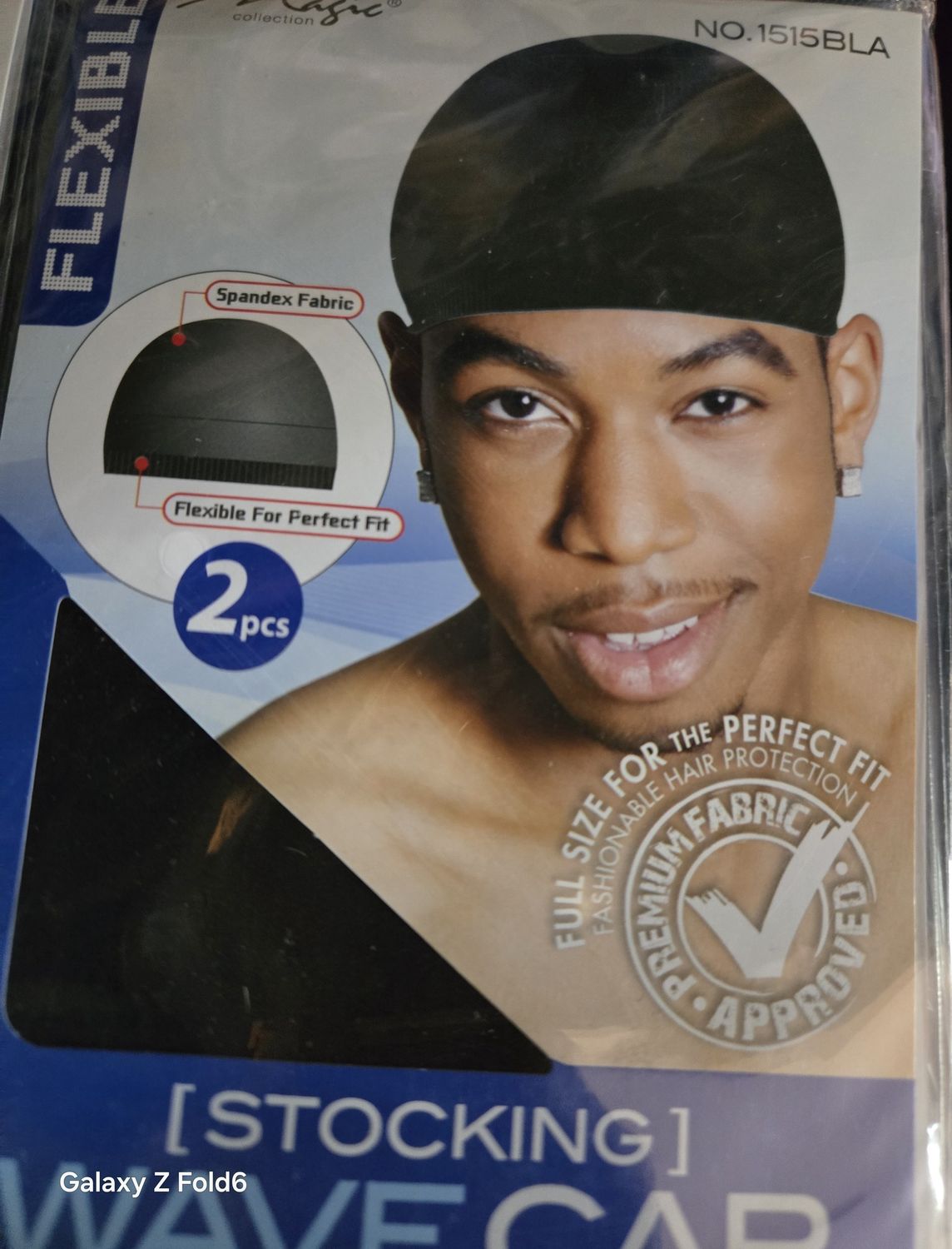 Magic wave cap 2 pc blk