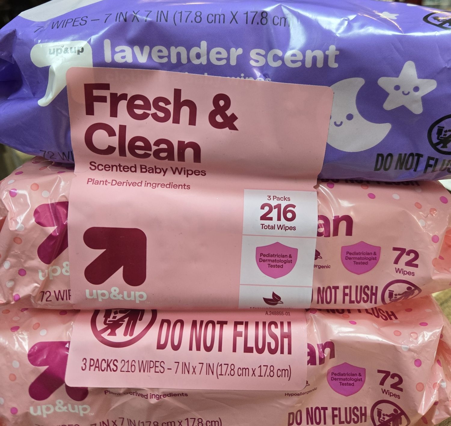 Lavender slwipes