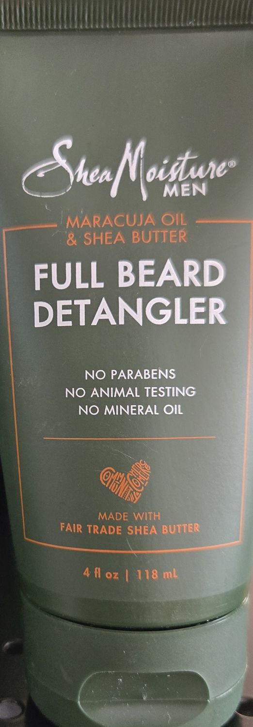 Shea moisture full beard detangler